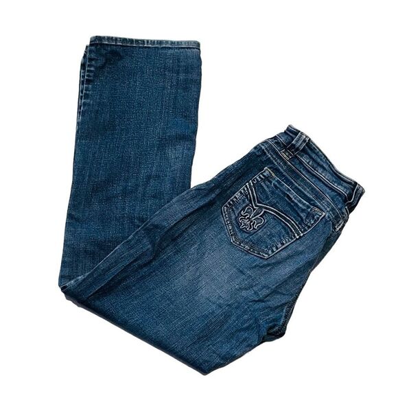 Lee Slender Secret Medium Wash Low Rise Bootcut Jeans - Size 10 - Picture 1 of 11
